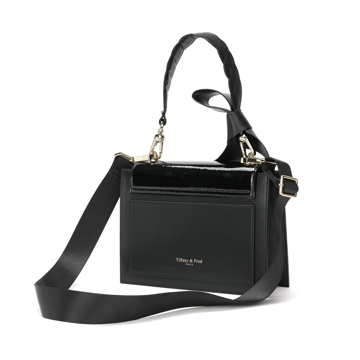 Nappa Leather Flap Shoulder Bag