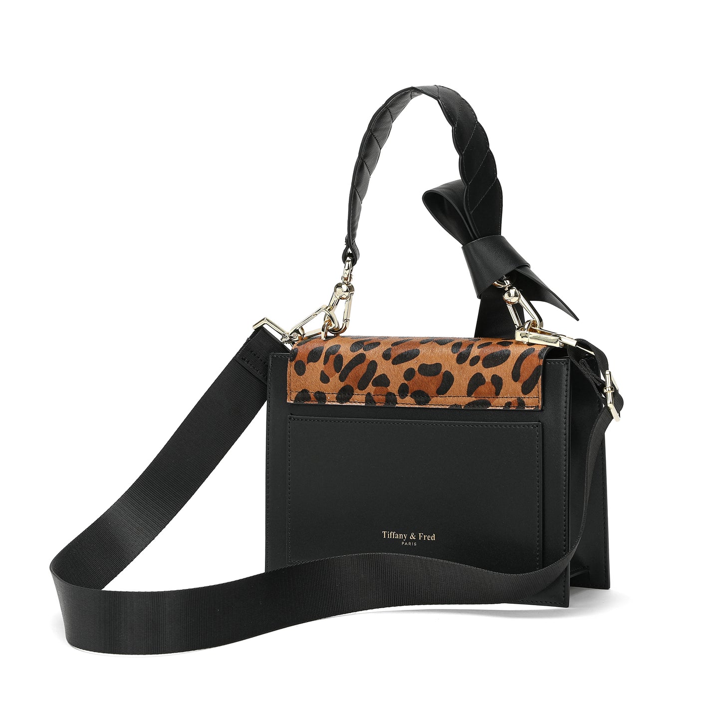 Nappa Leather Flap Shoulder Bag