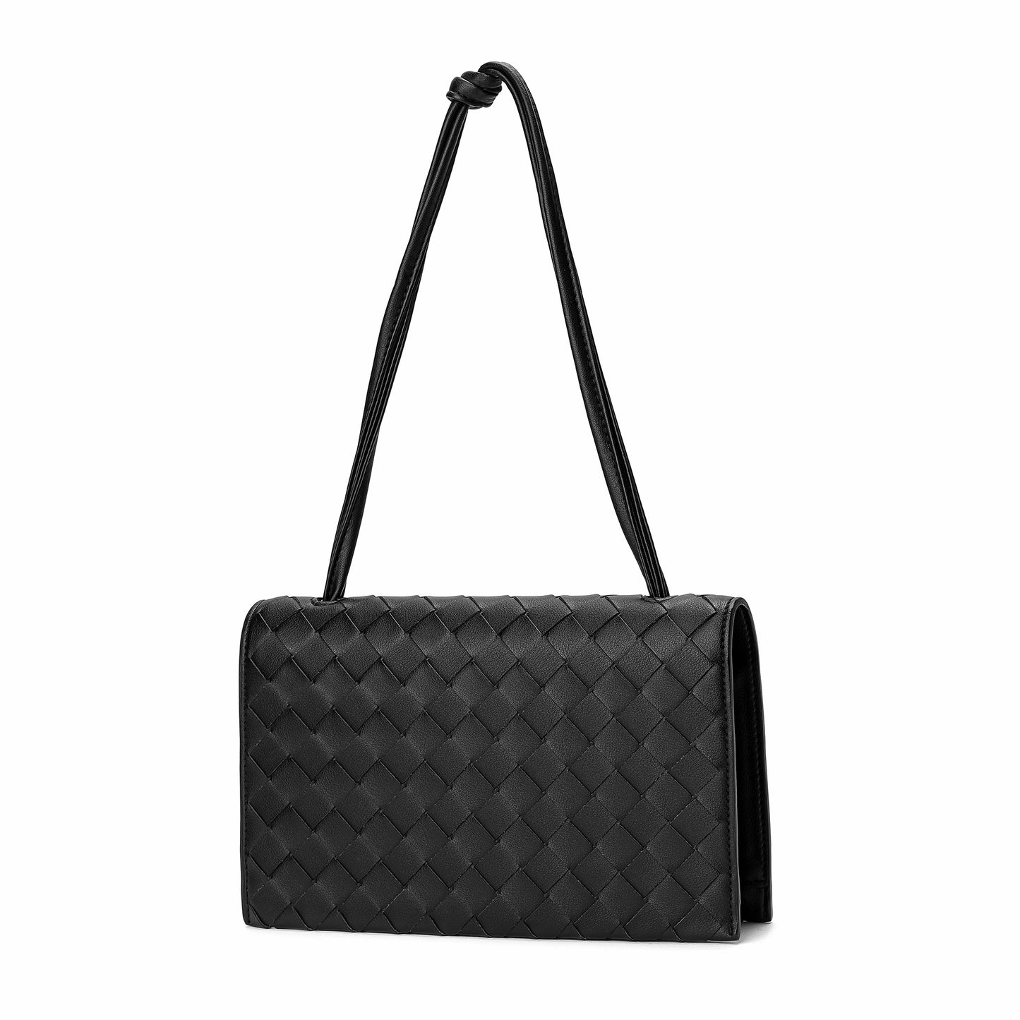 Tiffany & Fred Woven Leather Shoulder Bag/ Clutch