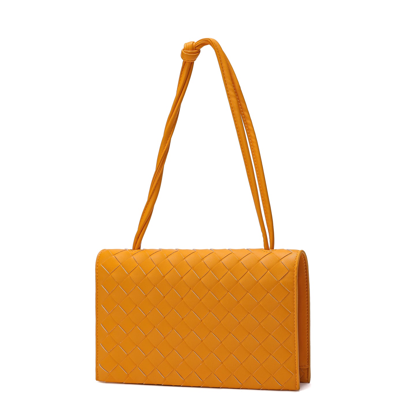 Tiffany & Fred Woven Leather Shoulder Bag/ Clutch