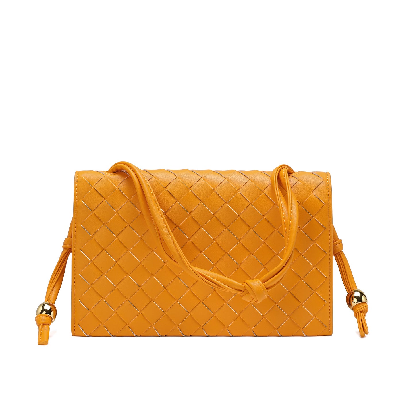 Tiffany & Fred Woven Leather Shoulder Bag/ Clutch