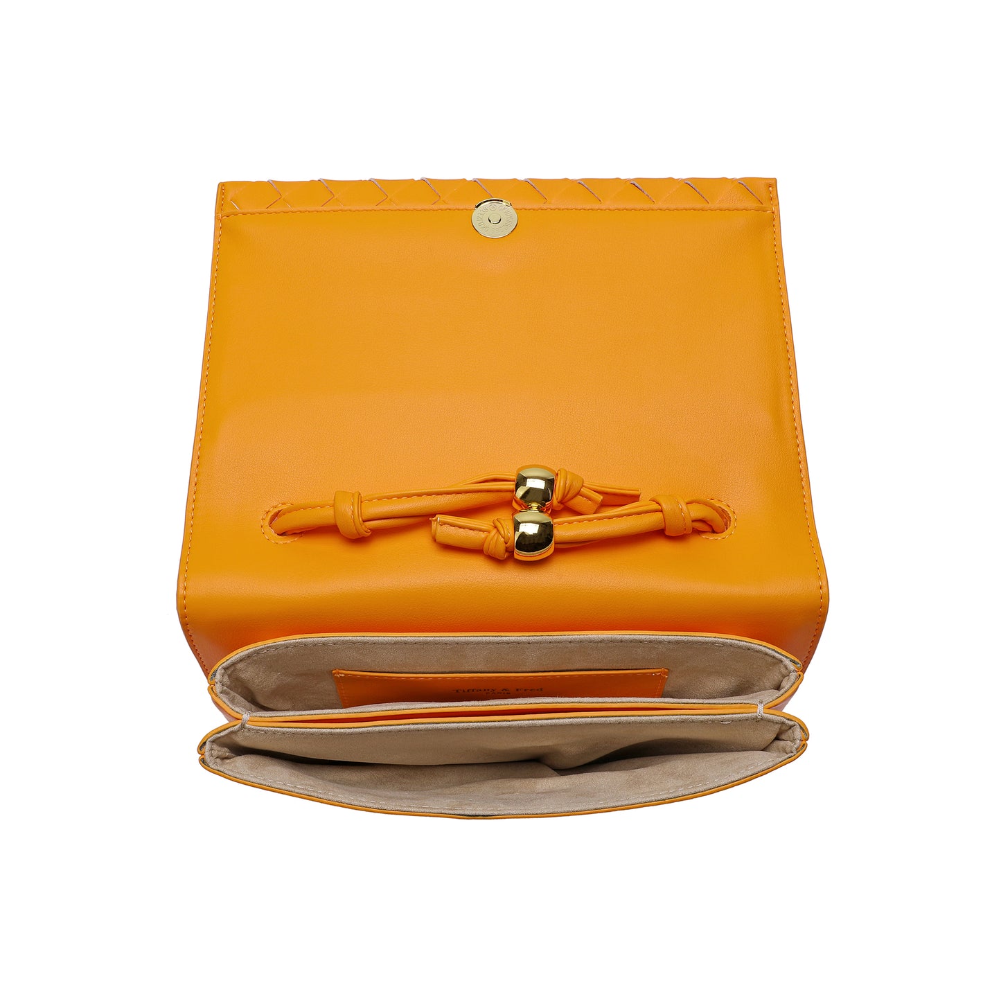 Tiffany & Fred Woven Leather Shoulder Bag/ Clutch