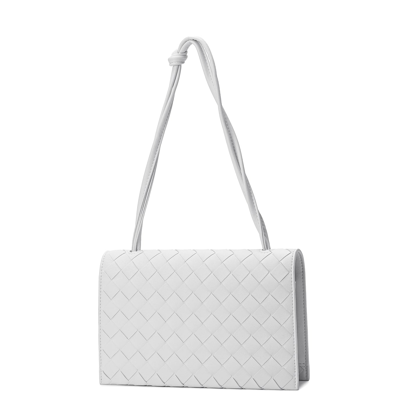 Tiffany & Fred Woven Leather Shoulder Bag/ Clutch