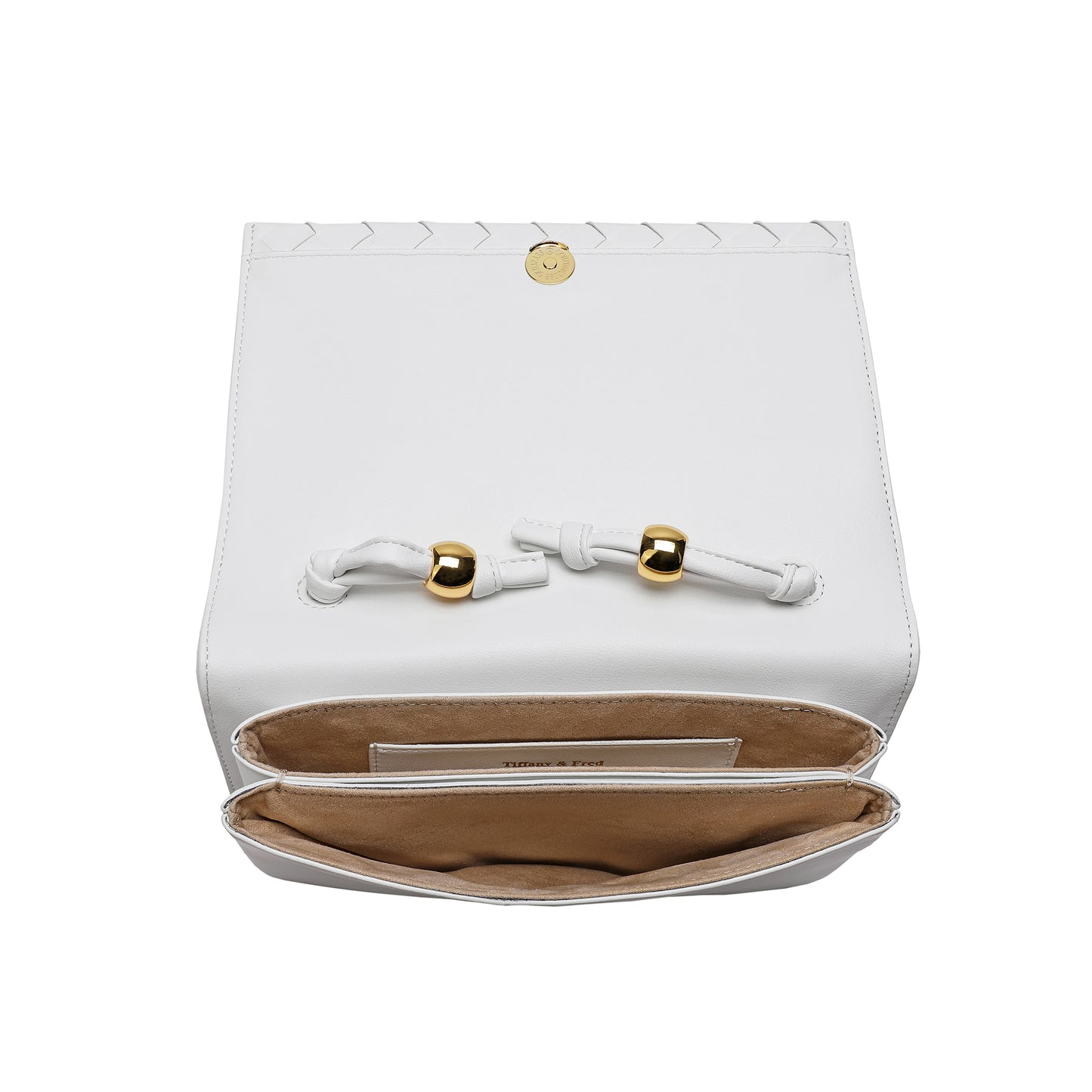 Tiffany & Fred Woven Leather Shoulder Bag/ Clutch