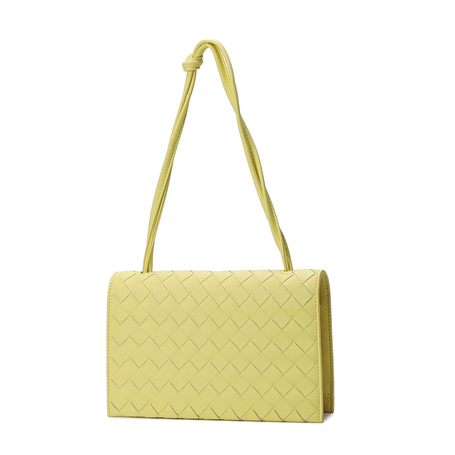 Tiffany & Fred  Woven Leather Shoulder Bag/ Clutch