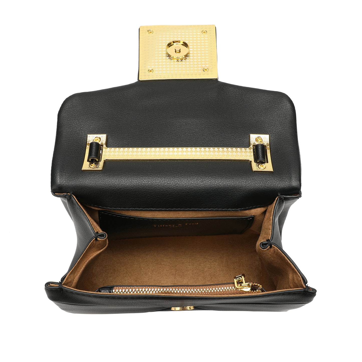 Tiffany & Fred Full-Grain Soft Leather Top-Handle