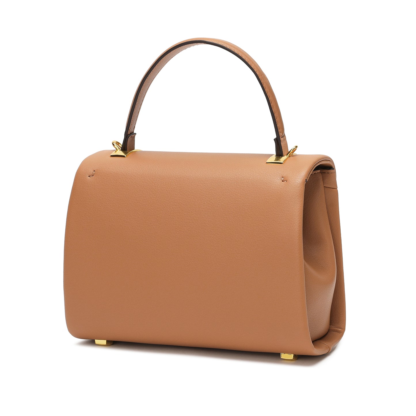 Tiffany & Fred Full-Grain Soft Leather Top-Handle