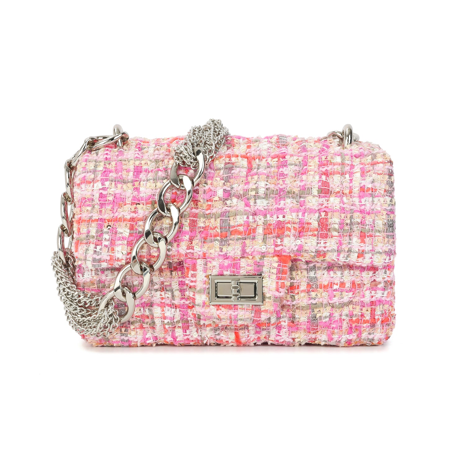 Tweed Shoulder Bag