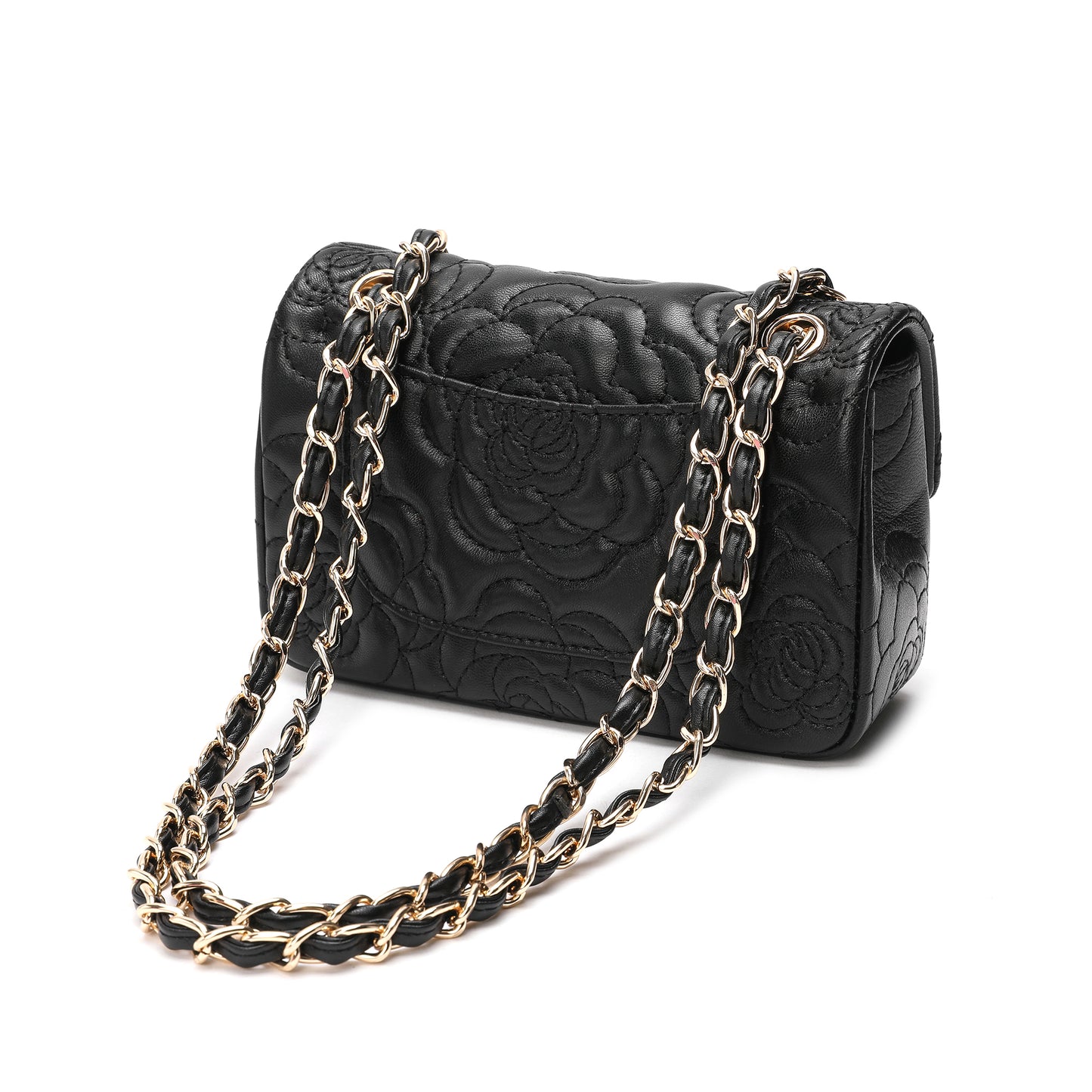 Tiffany & Fred Quilted Sheepskin Crossbody