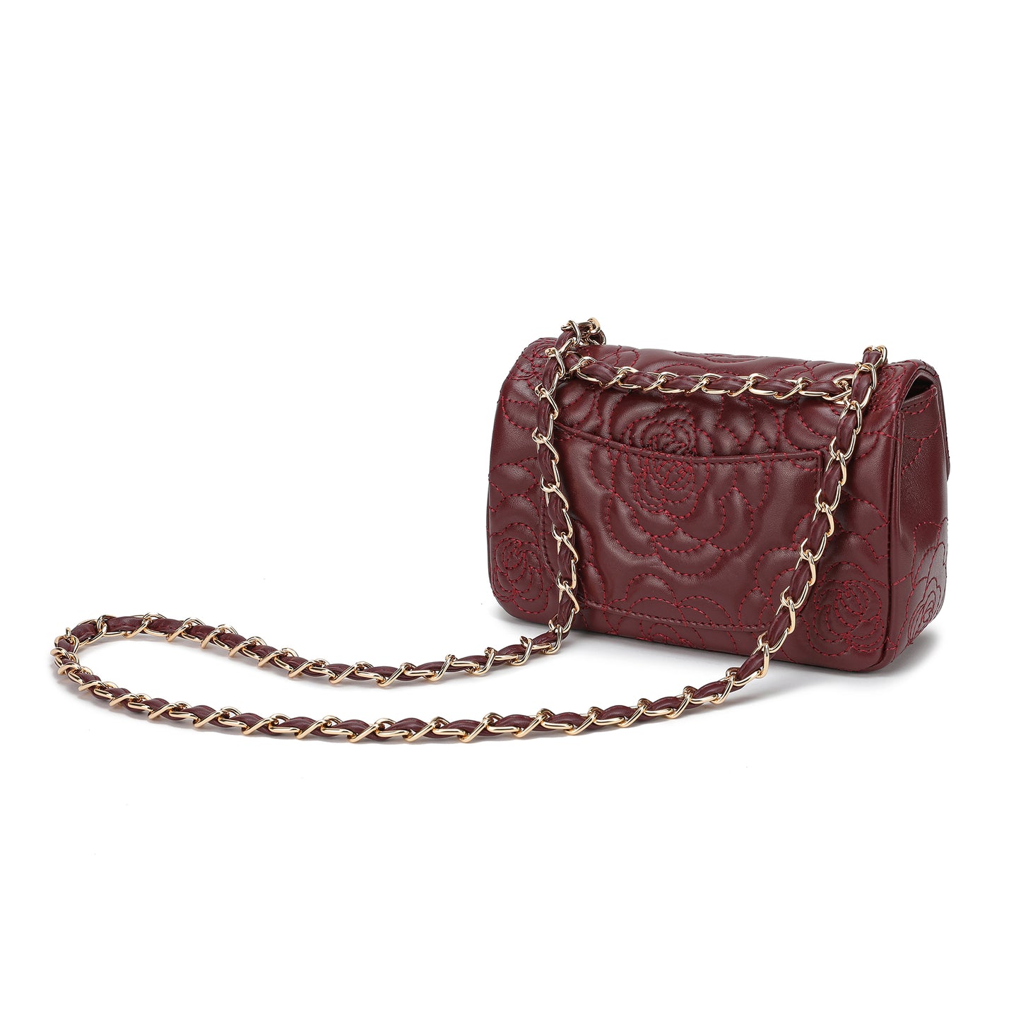 Tiffany & Fred Quilted Sheepskin Crossbody