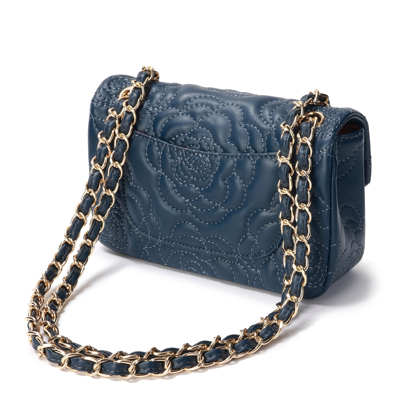 Tiffany & Fred Quilted Sheepskin Crossbody