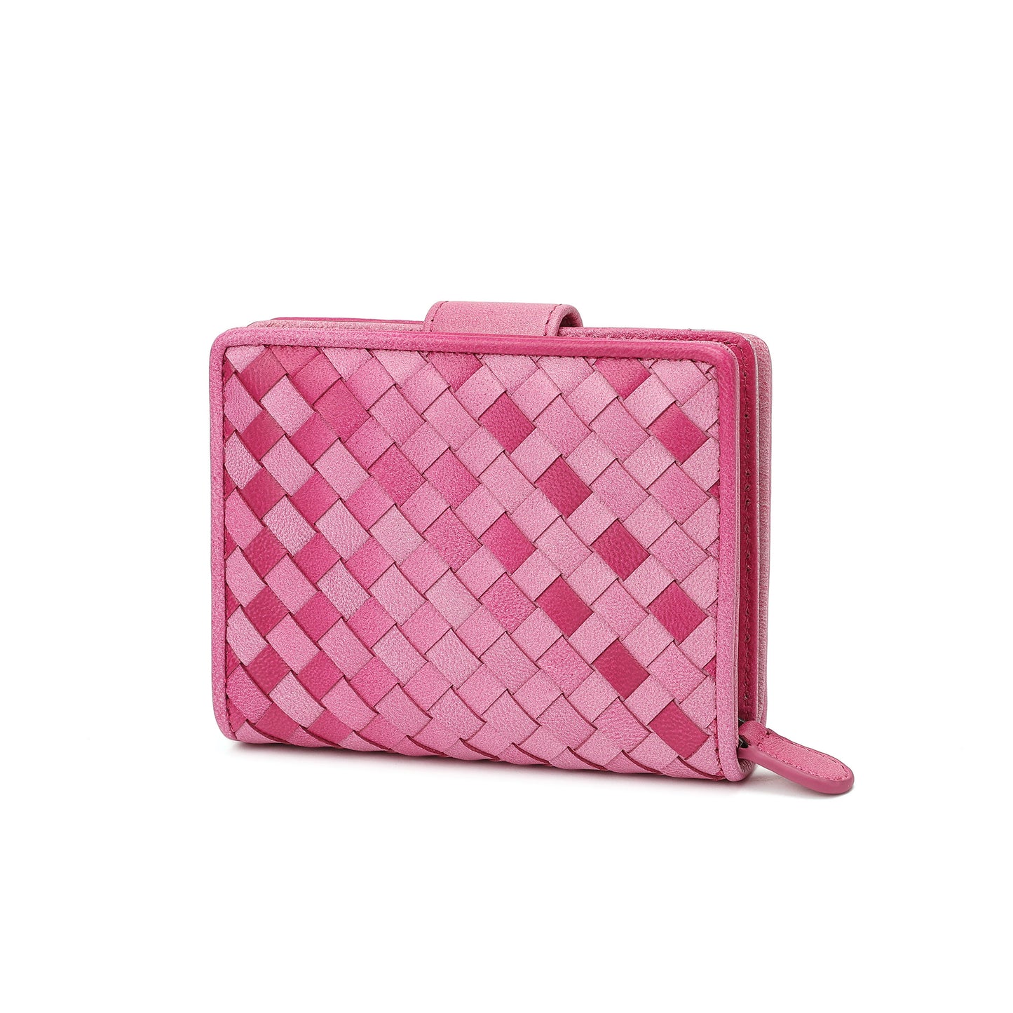Tiffany & Fred Woven Leather Wallet
