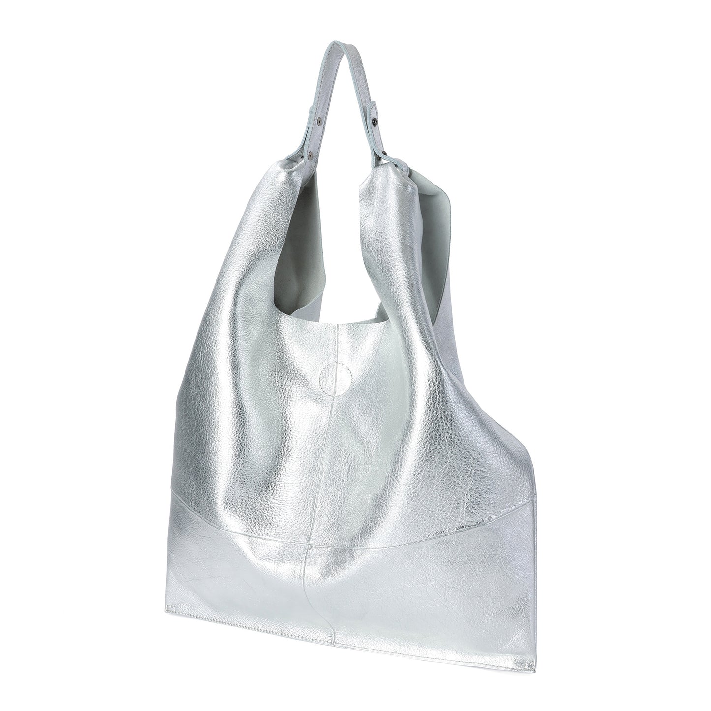 Tiffany & Fred Full-Grain Leather Hobo Tote