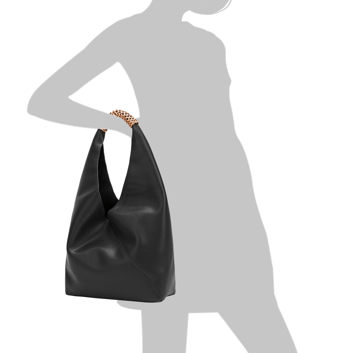Tiffany & Fred Smooth Leather Shoulder Bag
