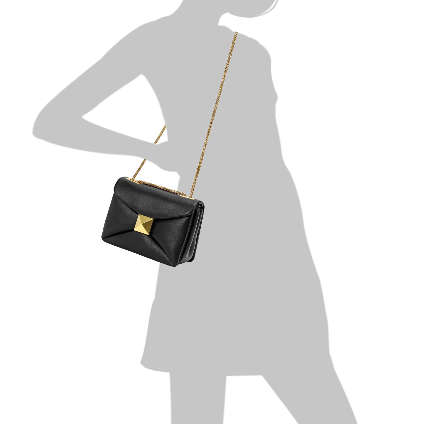 Tiffany & Fred Smooth Nappa Leather Shoulder Bag