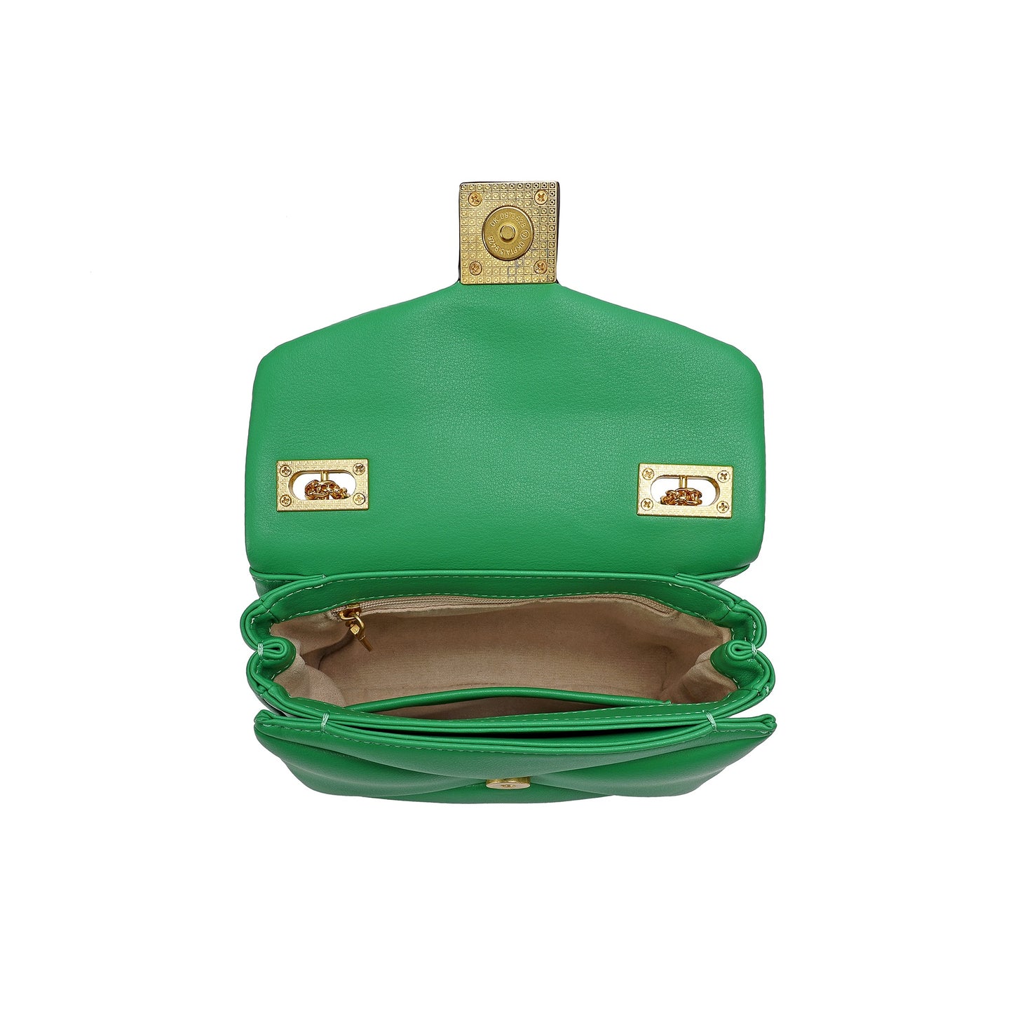 Tiffany & Fred Smooth Nappa Leather Shoulder Bag