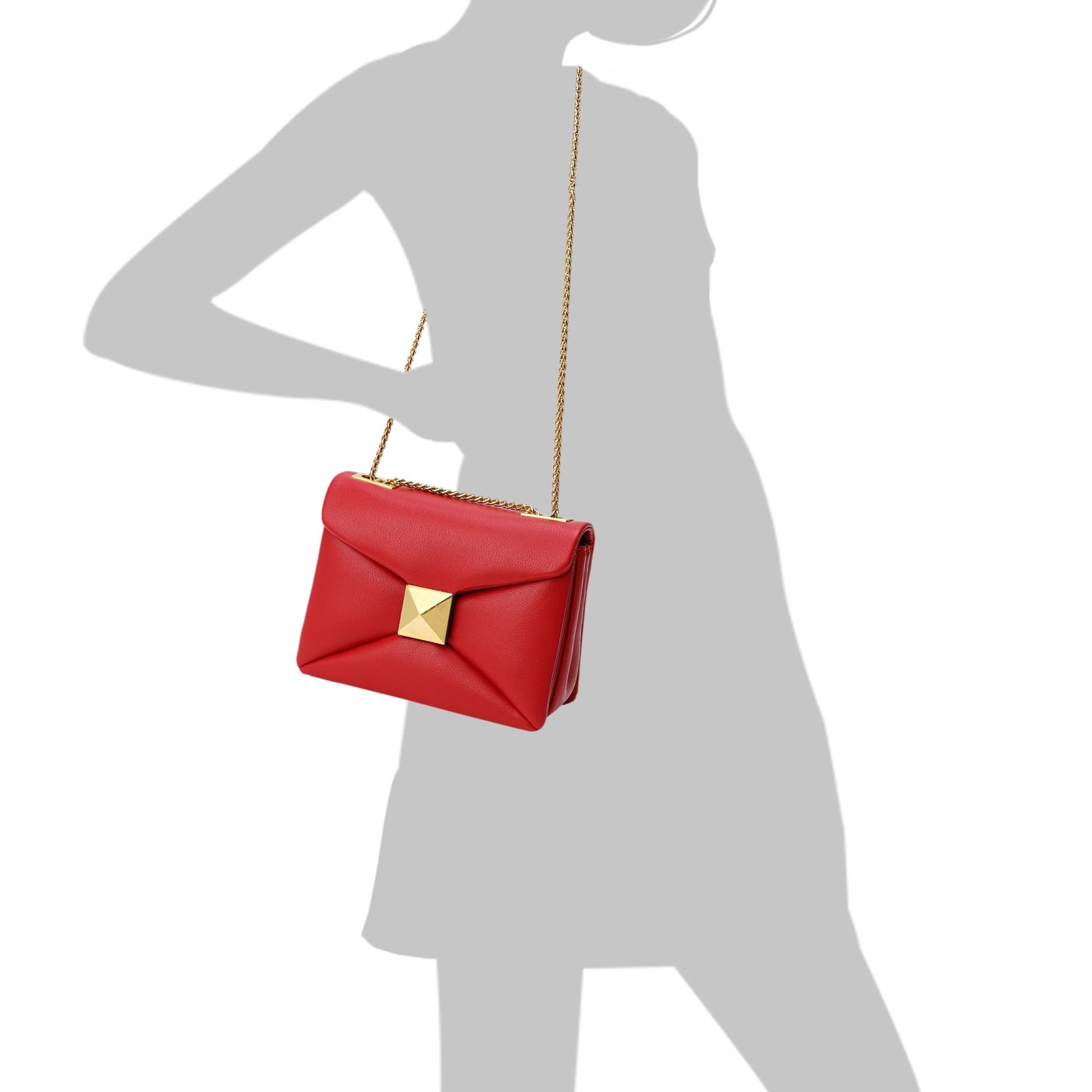 Tiffany & Fred Smooth Nappa Leather Shoulder Bag