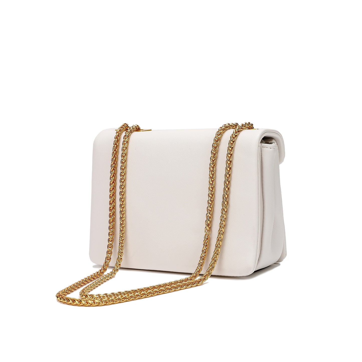 Tiffany & Fred Smooth Nappa Leather Shoulder Bag