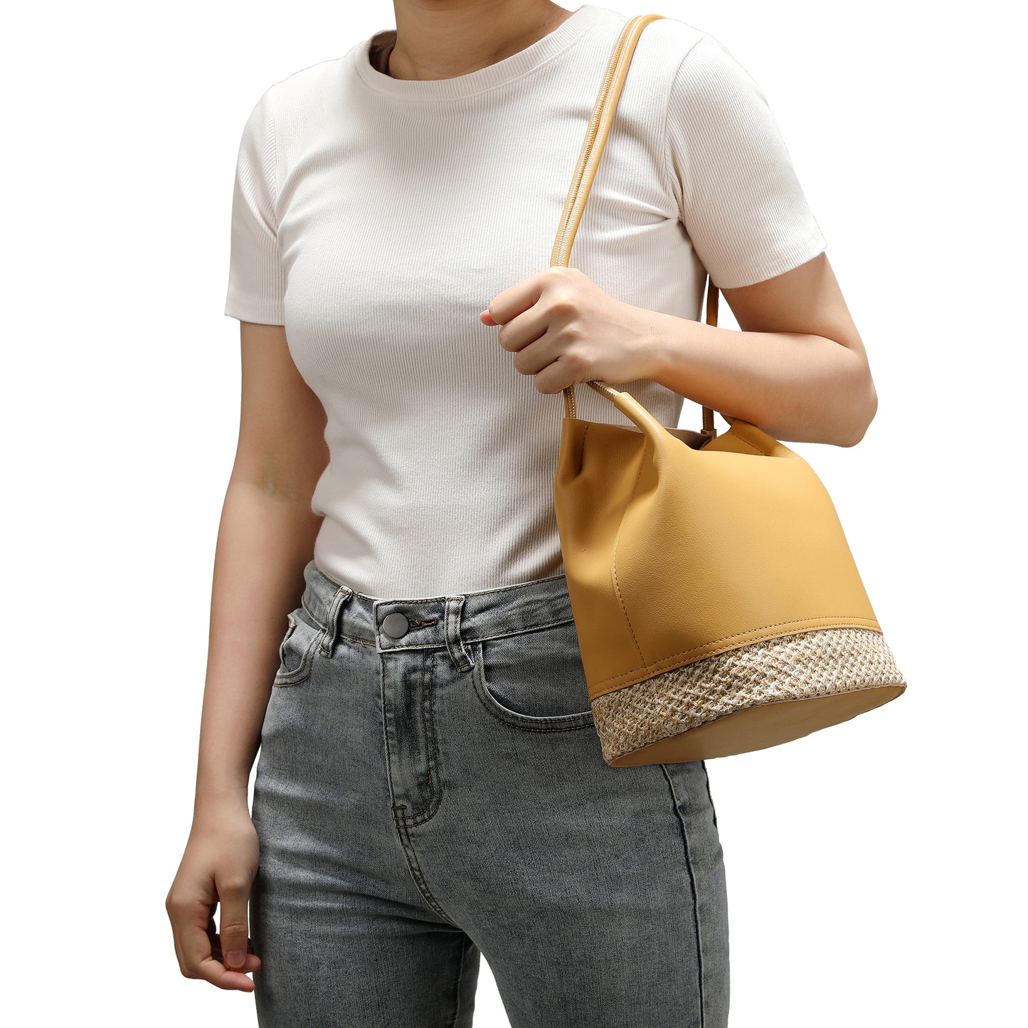 Tiffany & Fred Full-Grain Soft Leather Hobo/Shoulder Bag
