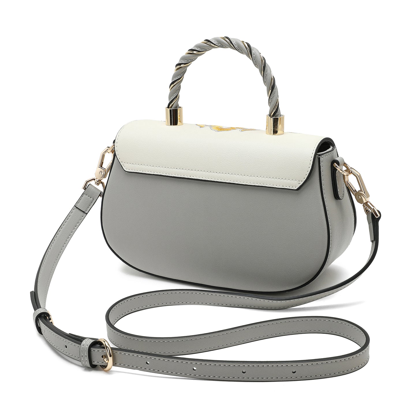 Tiffany & Fred Smooth Sewn Satchel/Shoulder Bag # 230708