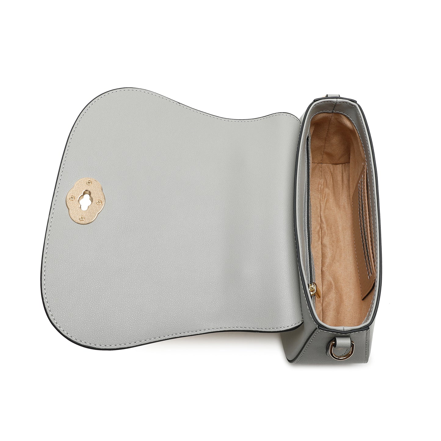 Tiffany & Fred Smooth Sewn Satchel/Shoulder Bag # 230708