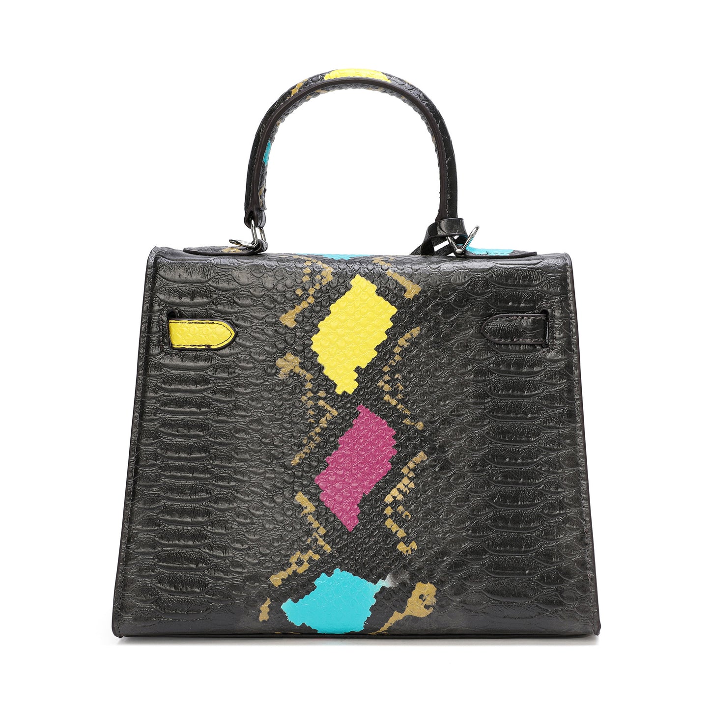 Tiffany & Fred Alligator Embossed Leather Grace Satchel