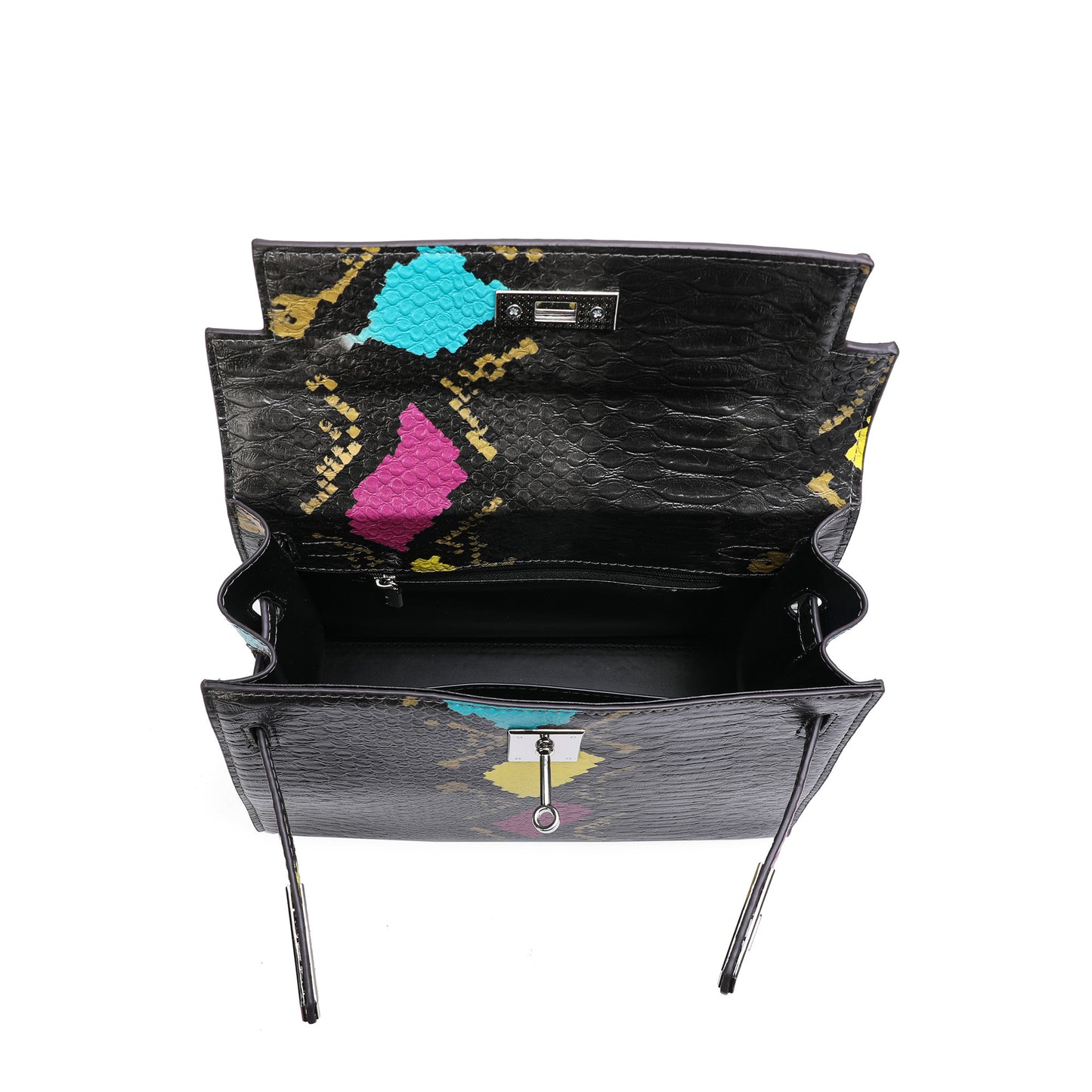 Tiffany & Fred Alligator Embossed Leather Grace Satchel