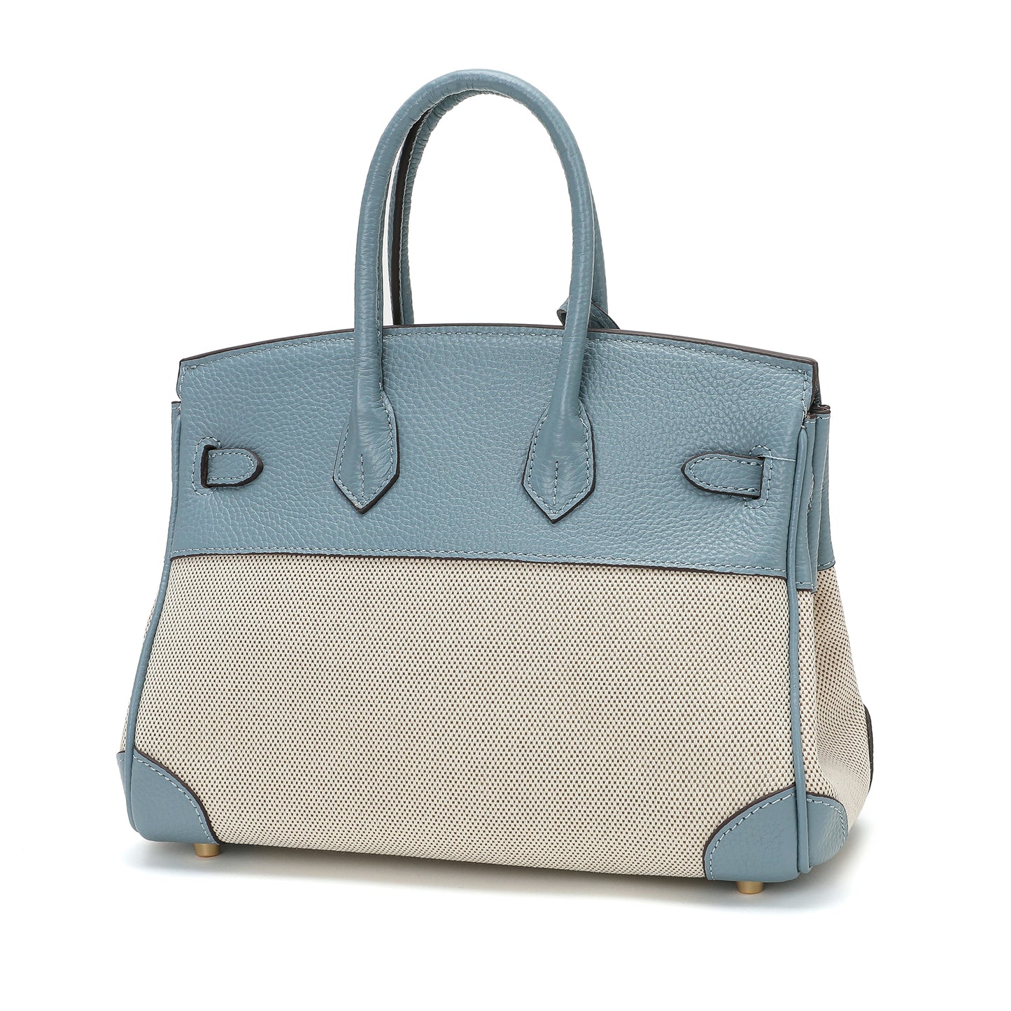 Tiffany & Fred Canvas & Leather Satchel/Shoulder Bag