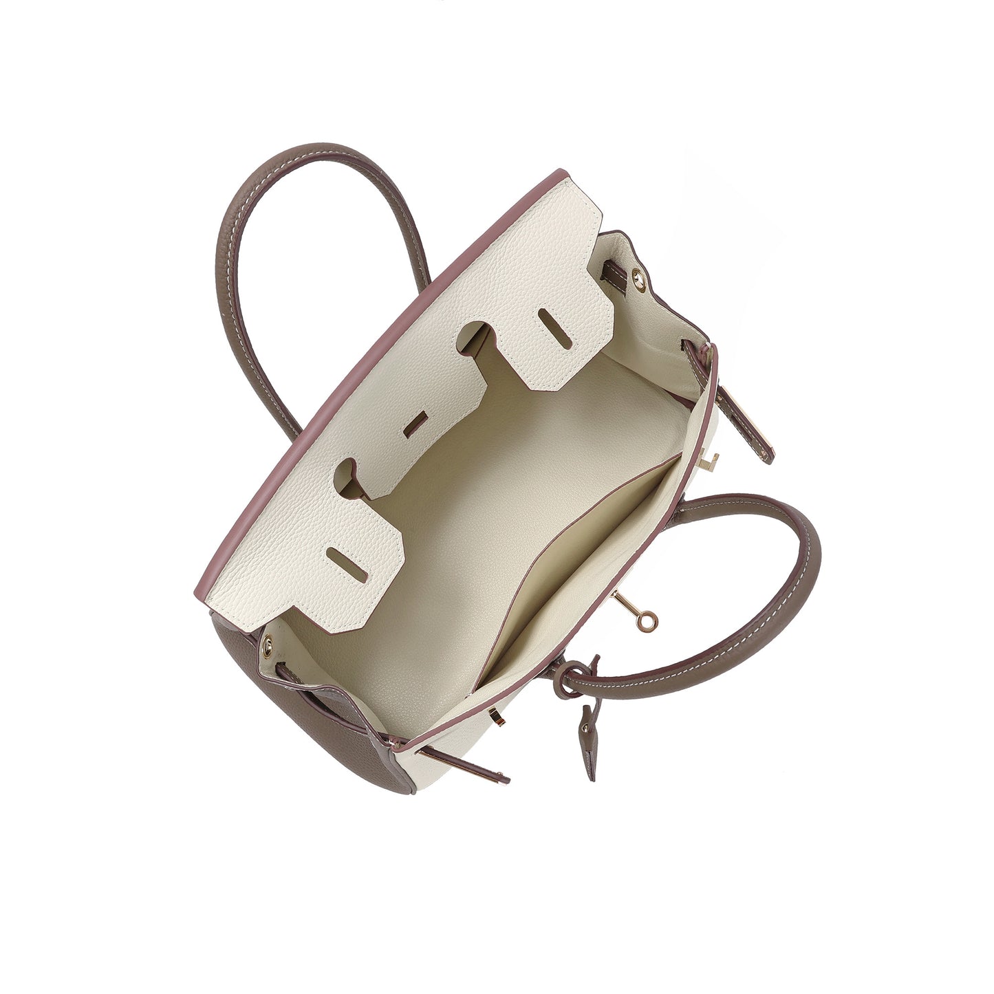 Tiffany & Fred Horizontal Leather Satchel