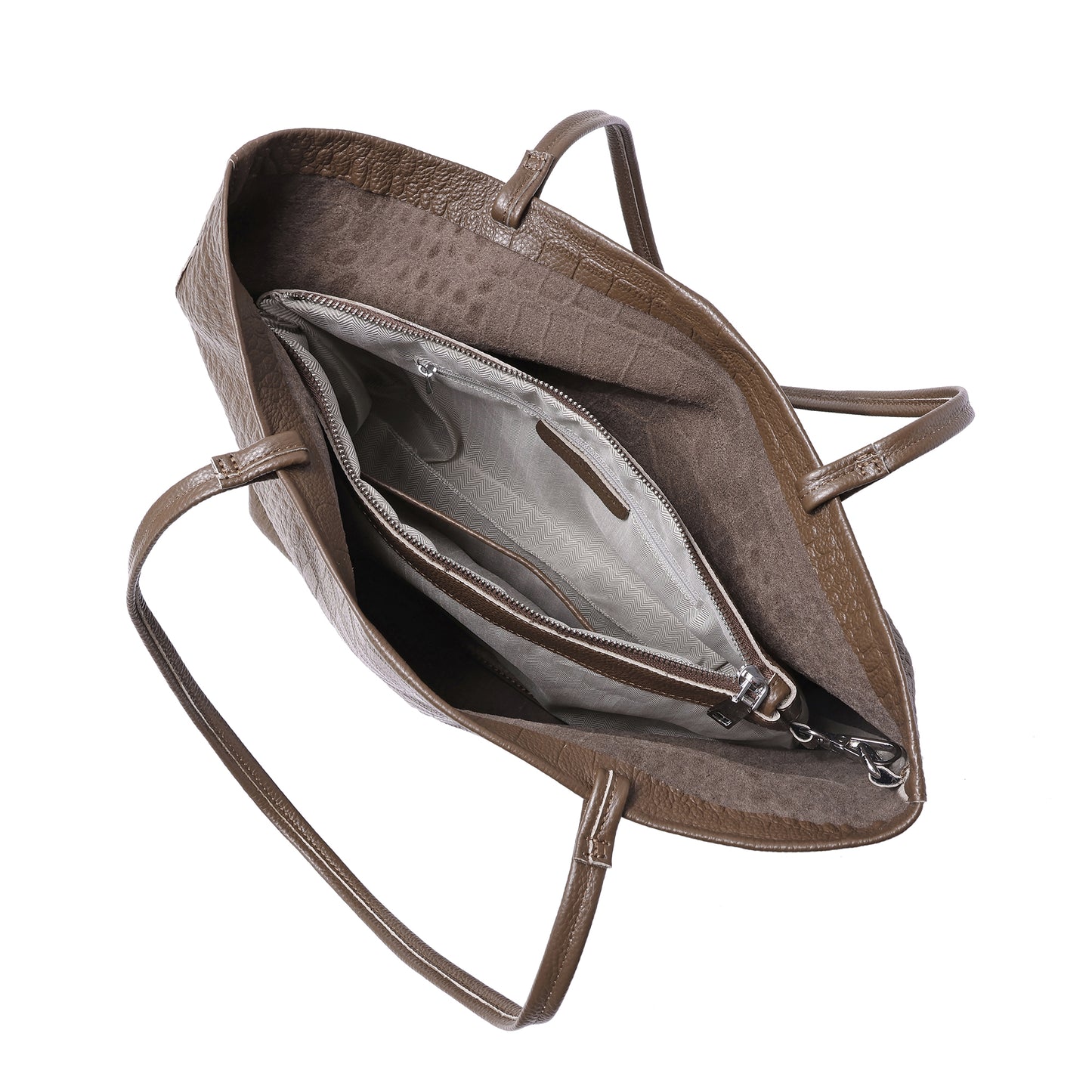 Tiffany & Fred Embossed Croco Full-Grain Leather