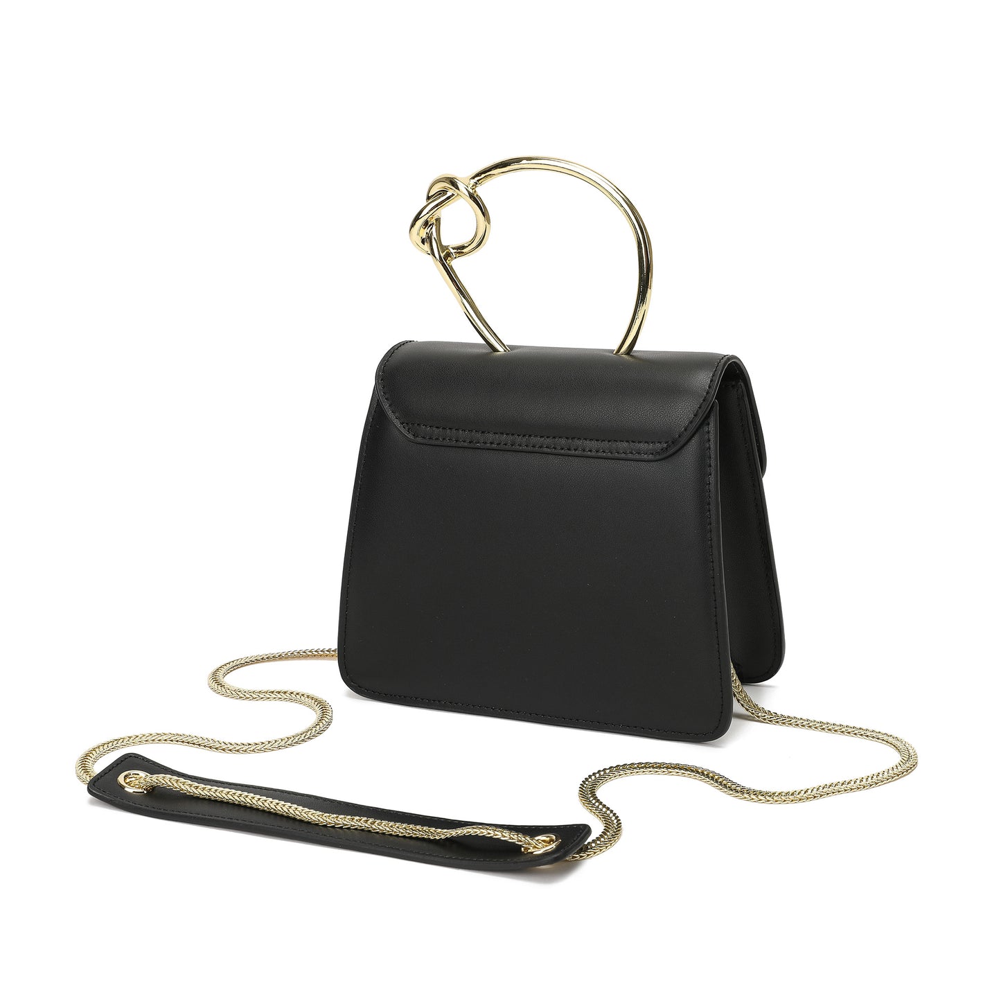 Tiffany & Fred Sheepskin Leather Top-Handle Shoulder Bag
