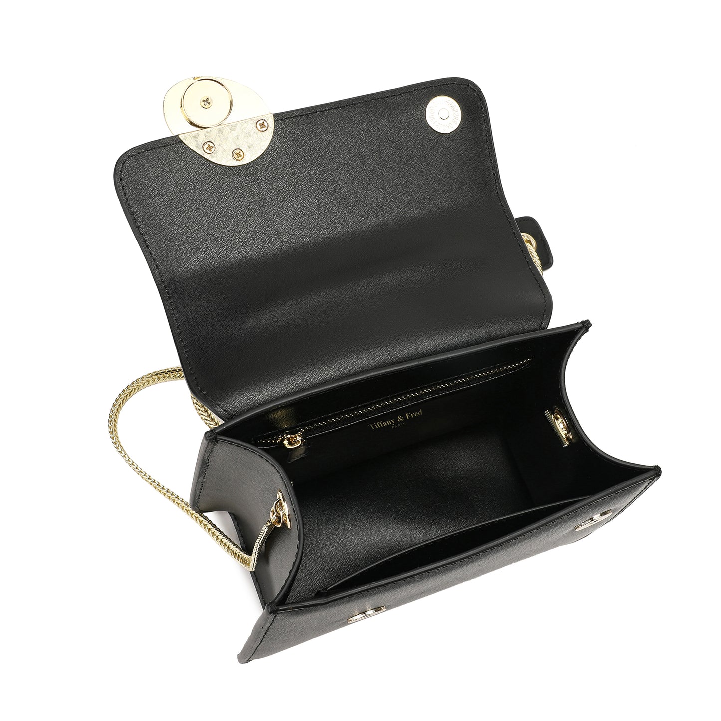Tiffany & Fred Sheepskin Leather Top-Handle Shoulder Bag