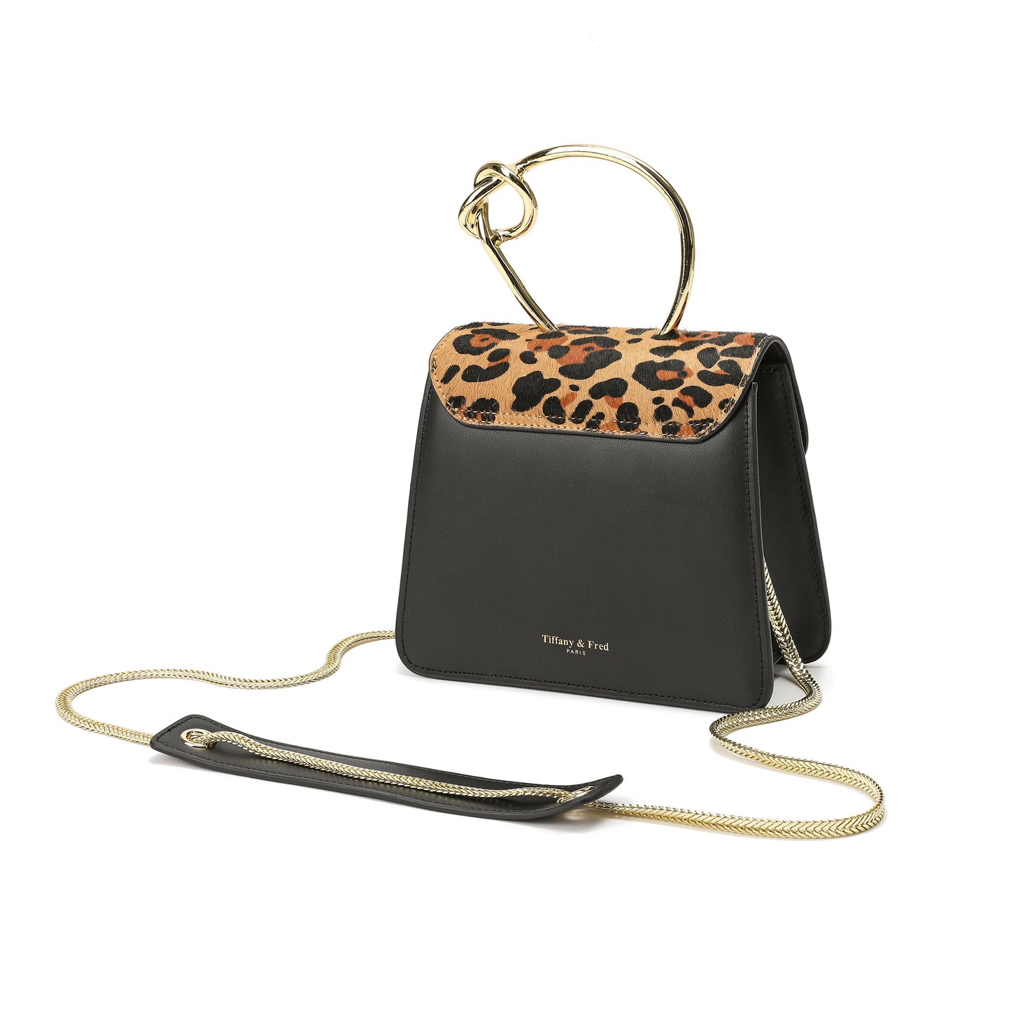 Tiffany & Fred Sheepskin Leather Top-Handle Shoulder Bag