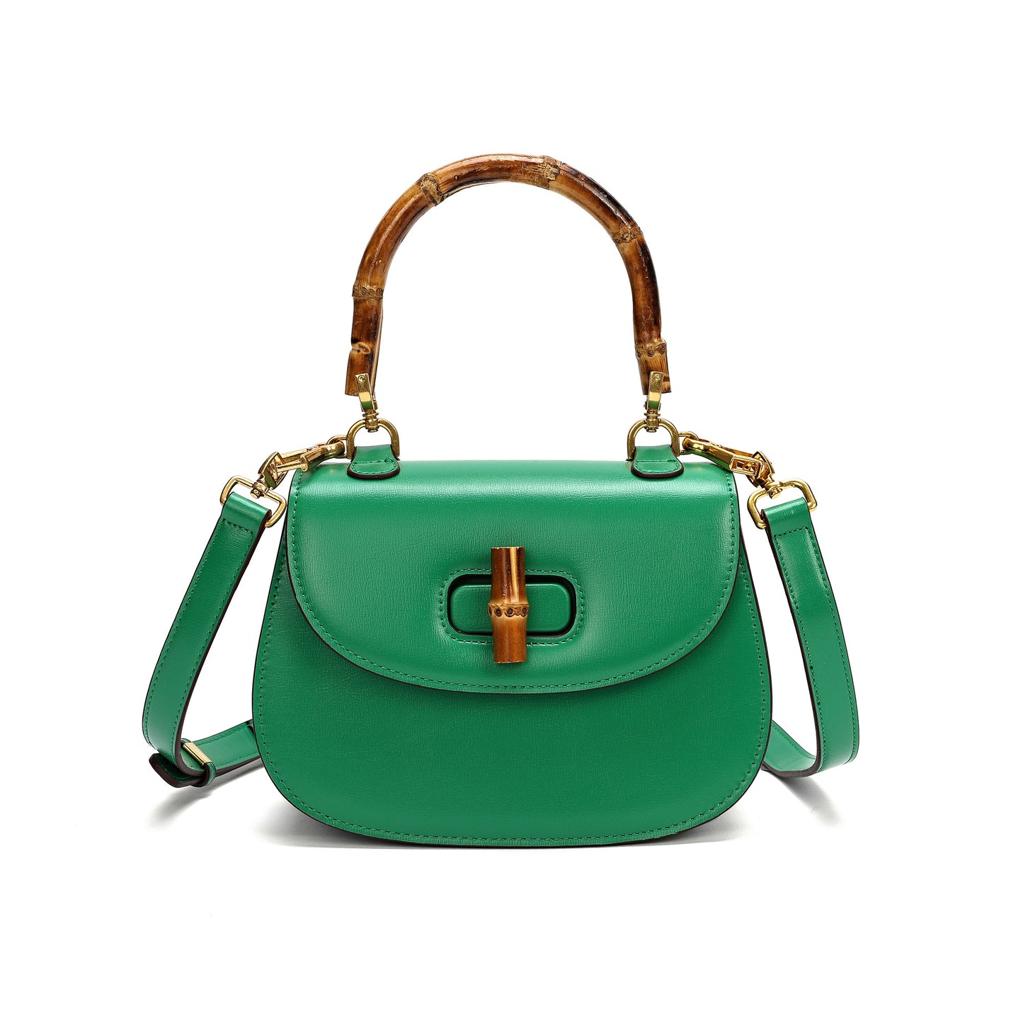 Tiffany & Fred Smooth Leather Satchel/Shoulder Bag