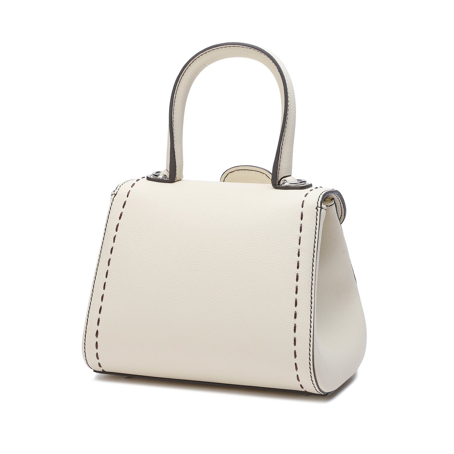 Tiffany & Fred Full-Grain Leather Satchel/Shoulder Bag