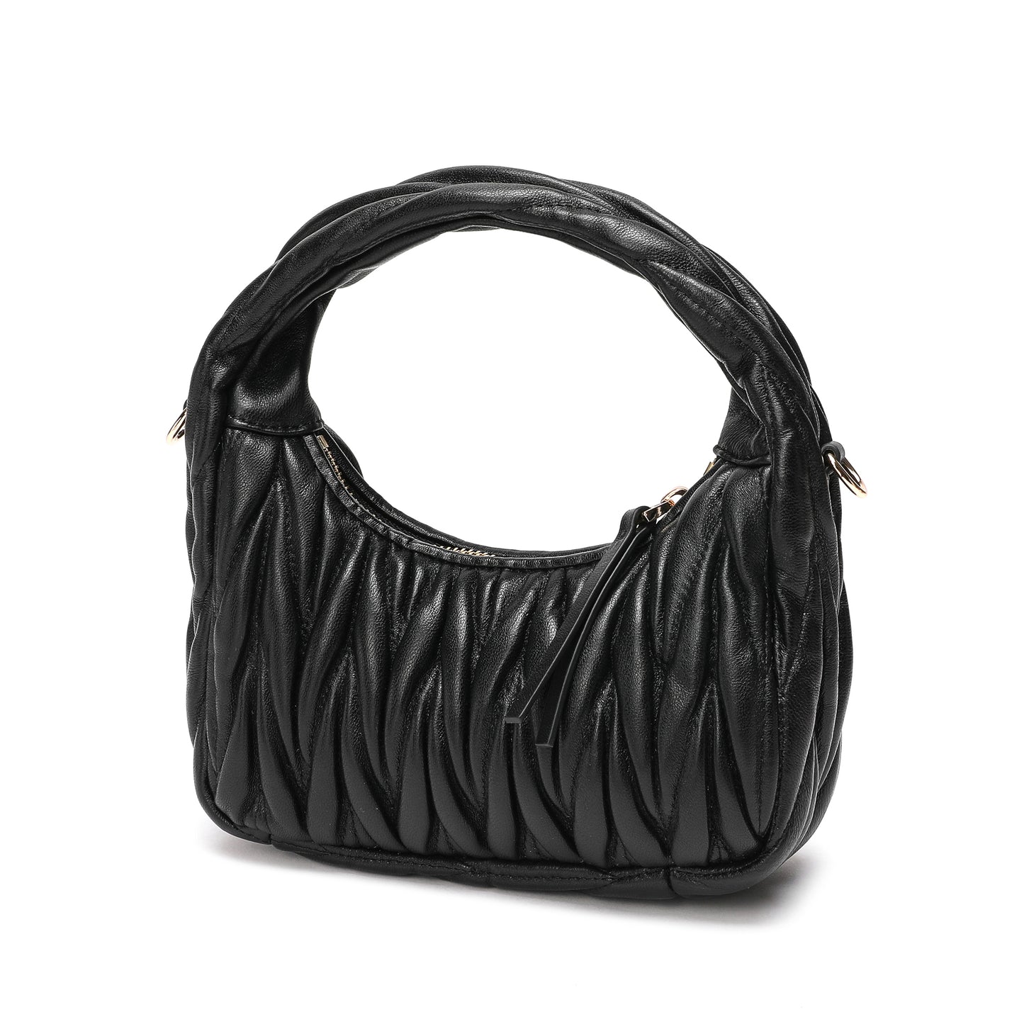 Tiffany & Fred Quilted Sheepskin Leather Crossbody