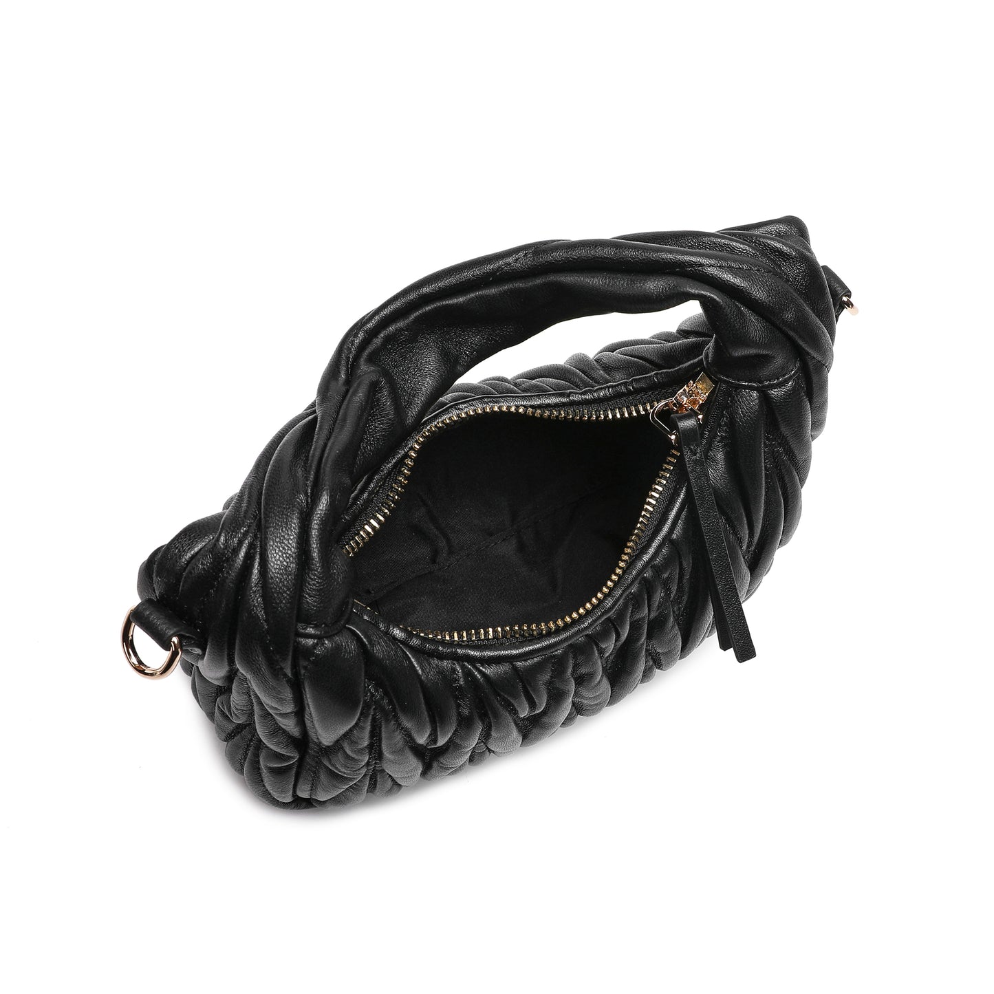 Tiffany & Fred Quilted Sheepskin Leather Crossbody