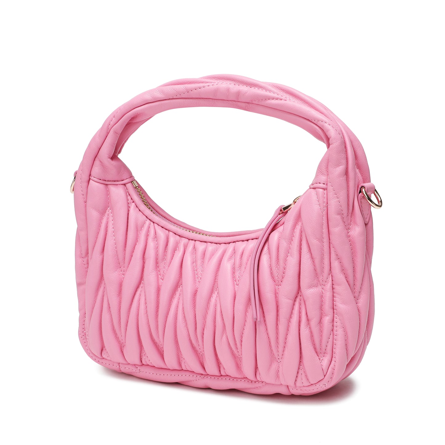 Tiffany & Fred Quilted Sheepskin Leather Crossbody