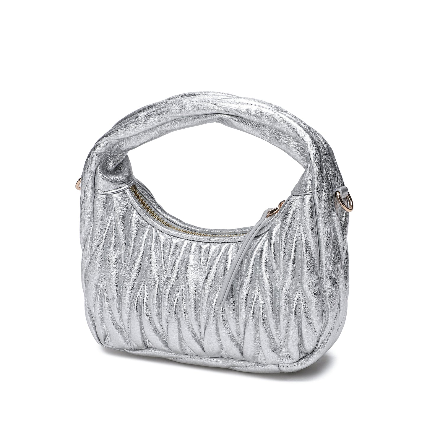 Tiffany & Fred Quilted Sheepskin Leather Crossbody