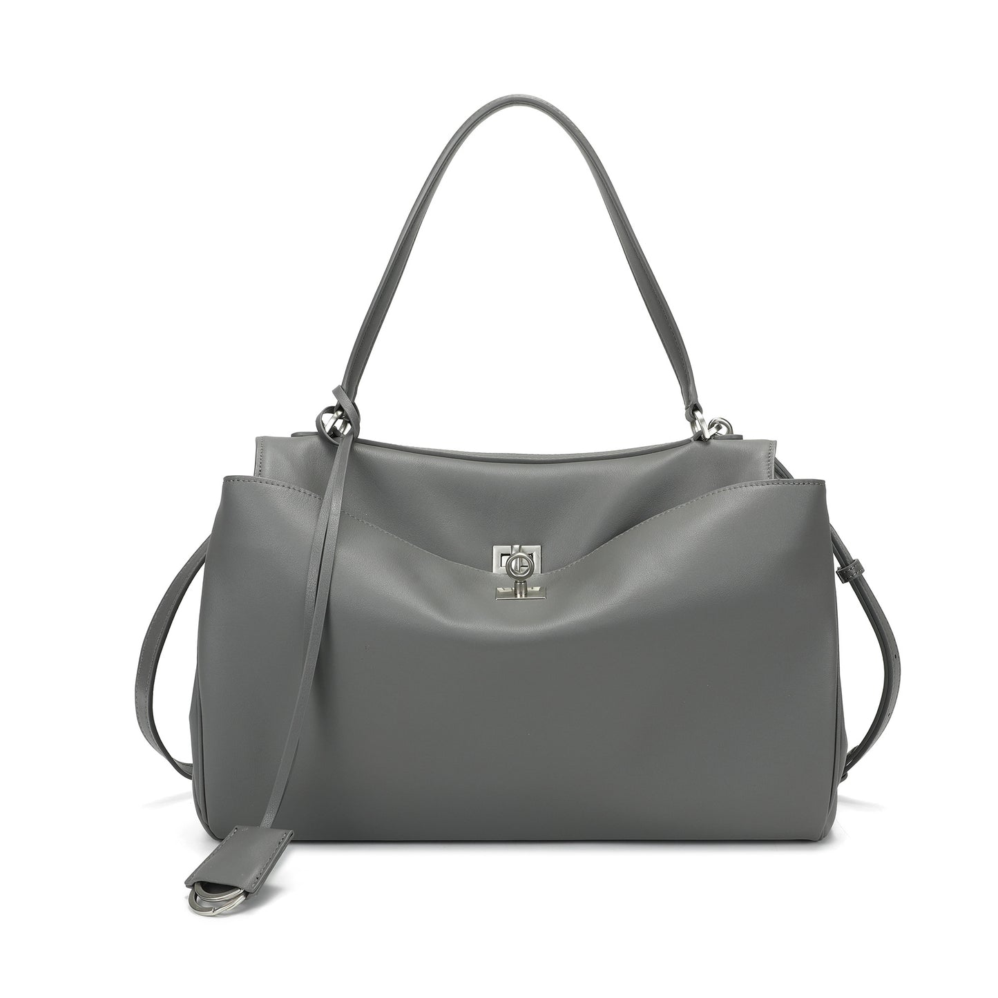 Versatile Elegance Leather Handbag