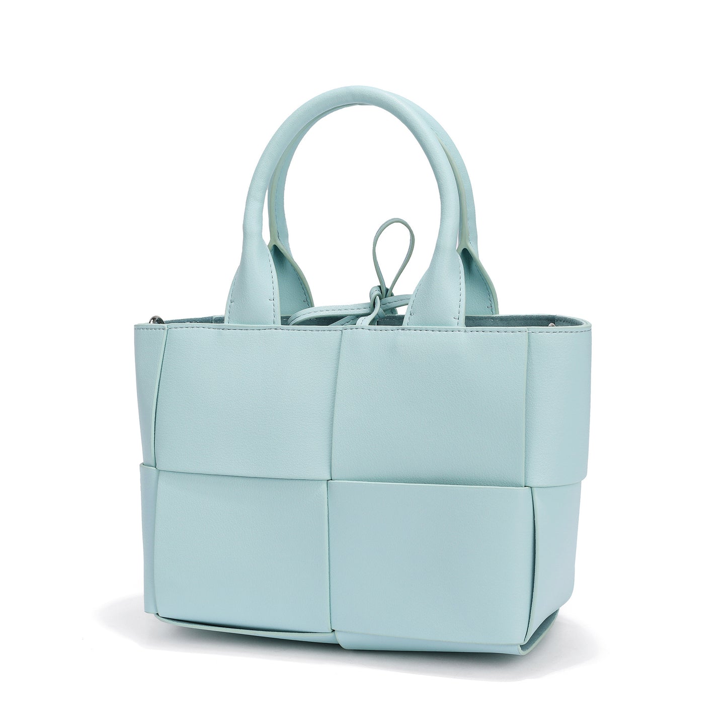 Tiffany & Fred Smooth Woven Leather Crossbody/Shoulder Bag