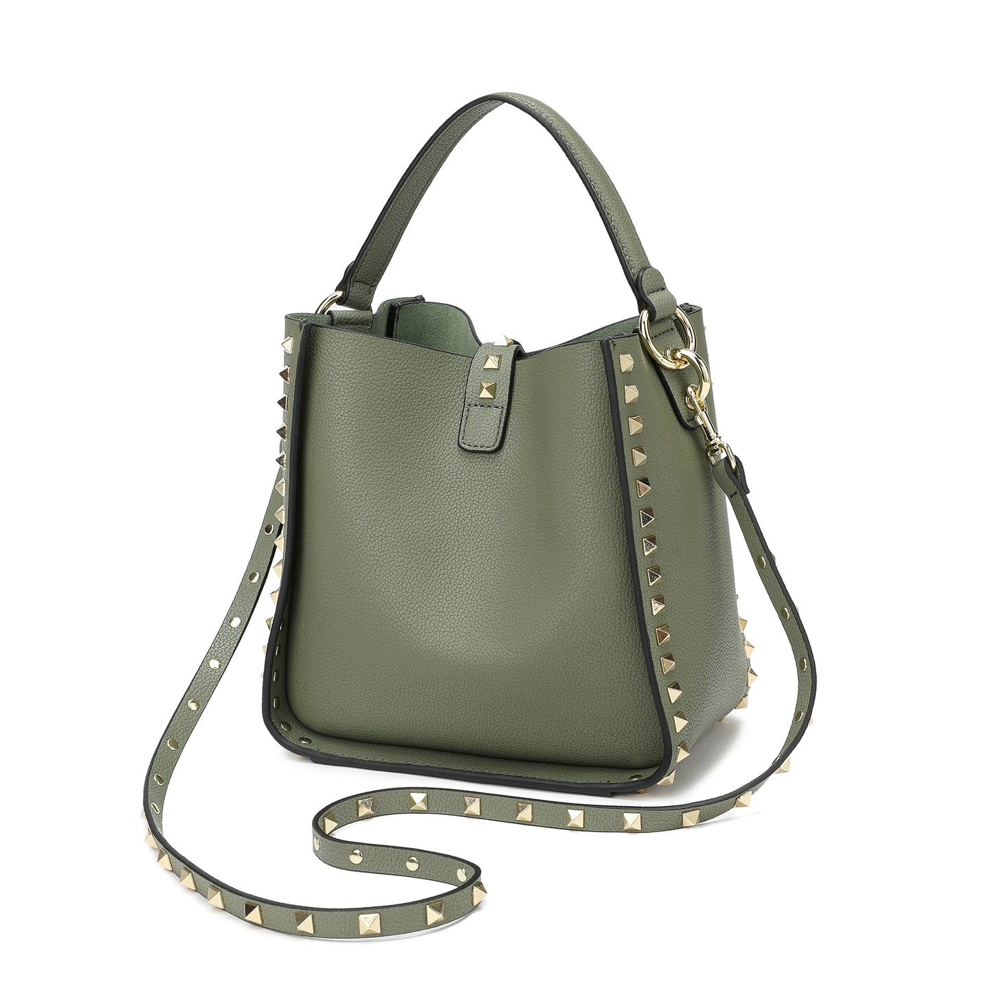 Full-Grain Leather Hobo/ Shoulder Bag
