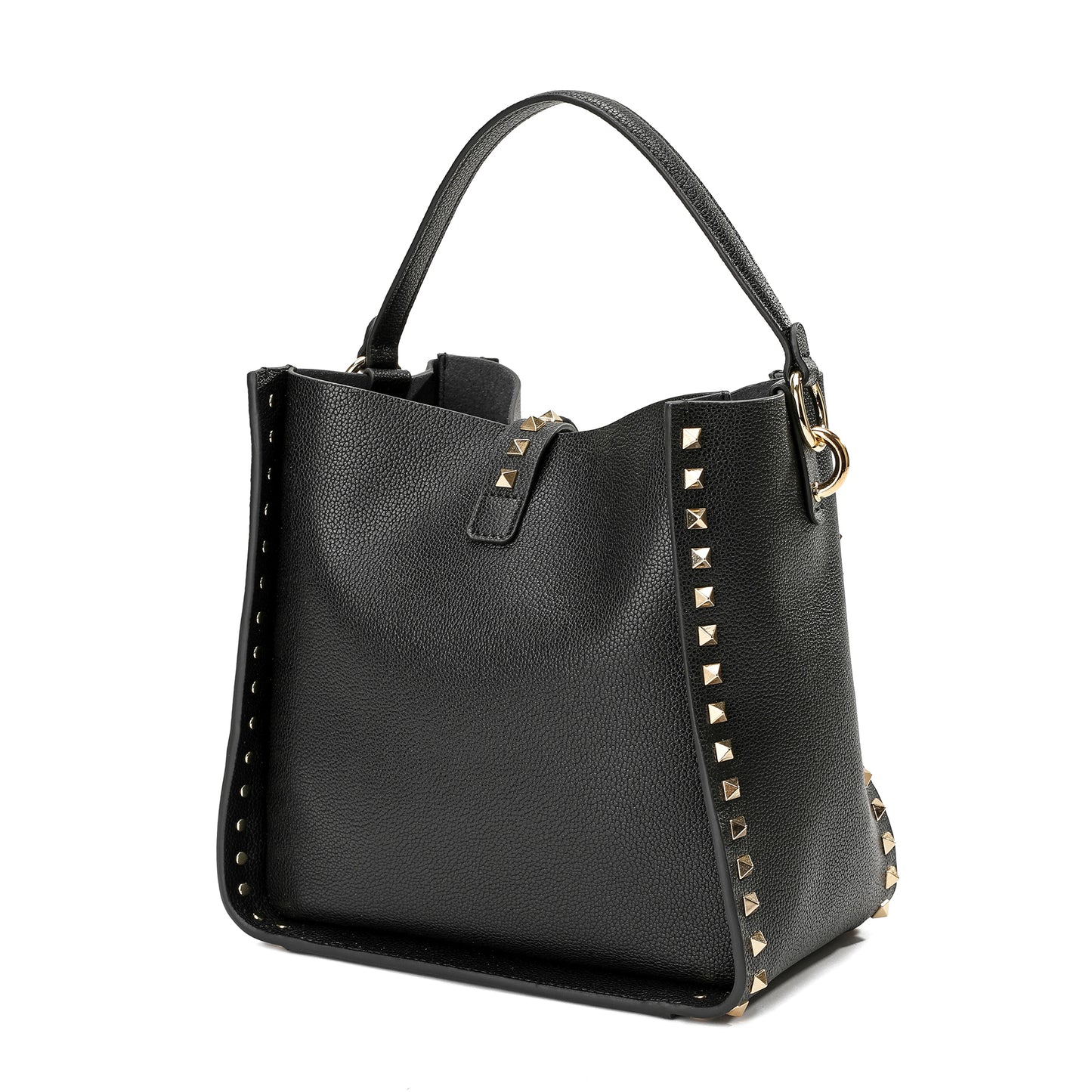 Full-Grain Leather Hobo/ Shoulder Bag