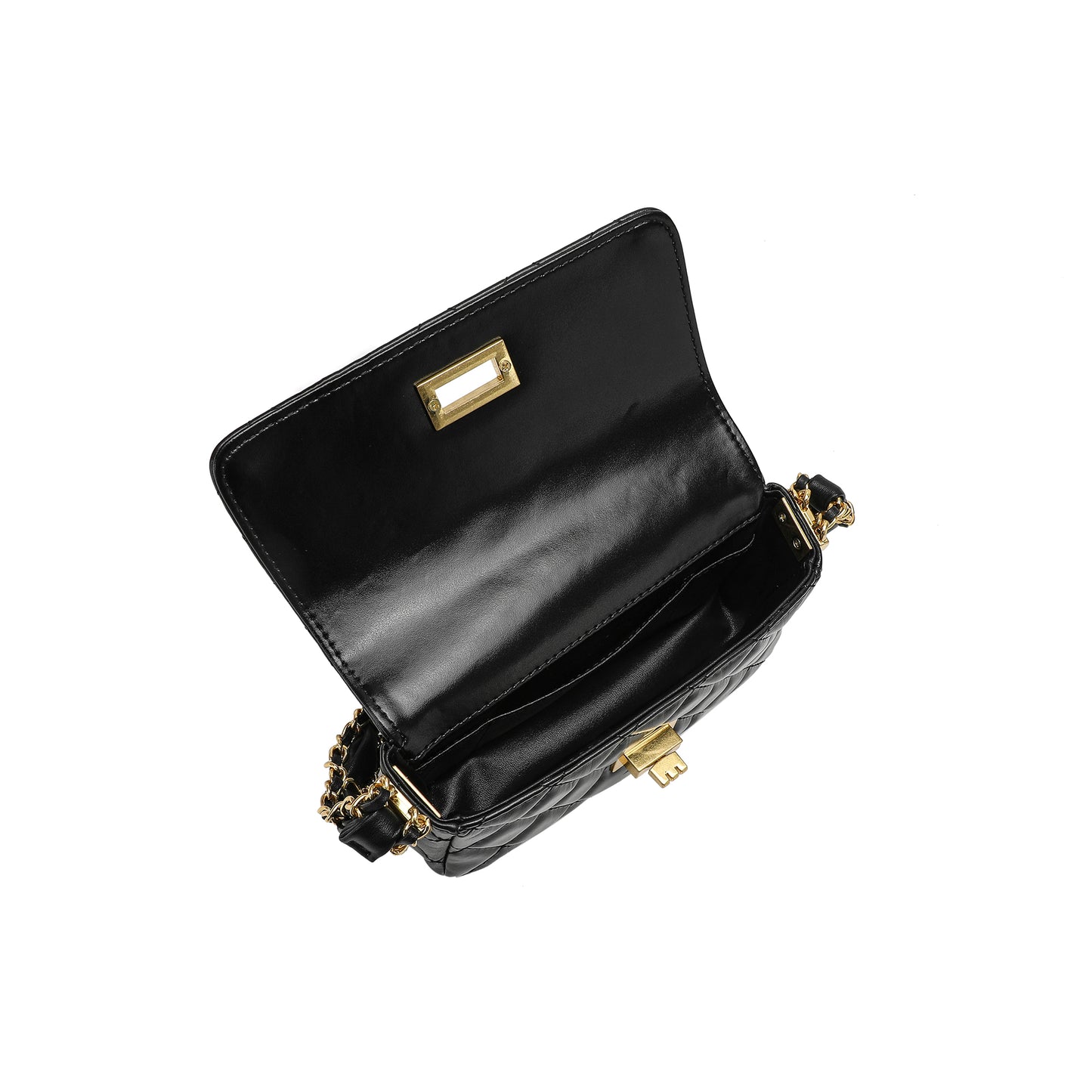 Small Quilted Sheepskin Shoulder Bag
