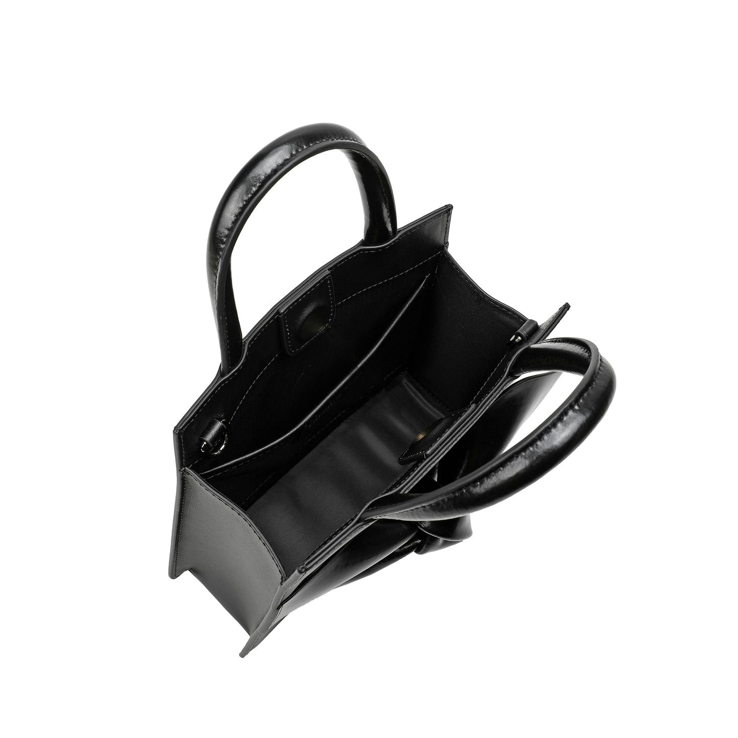 Tiffany & Fred Top-Handle Smooth Leather Shoulder Bag