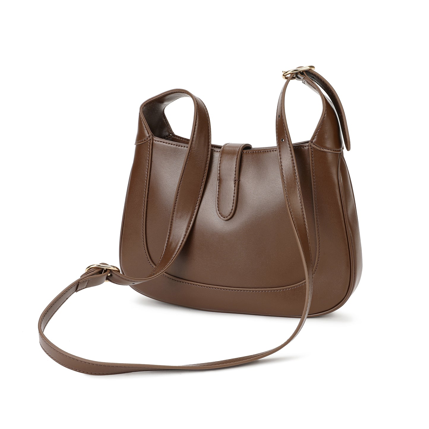 Tiffany & Fred Smooth Leather Hobo/Shoulder Bag