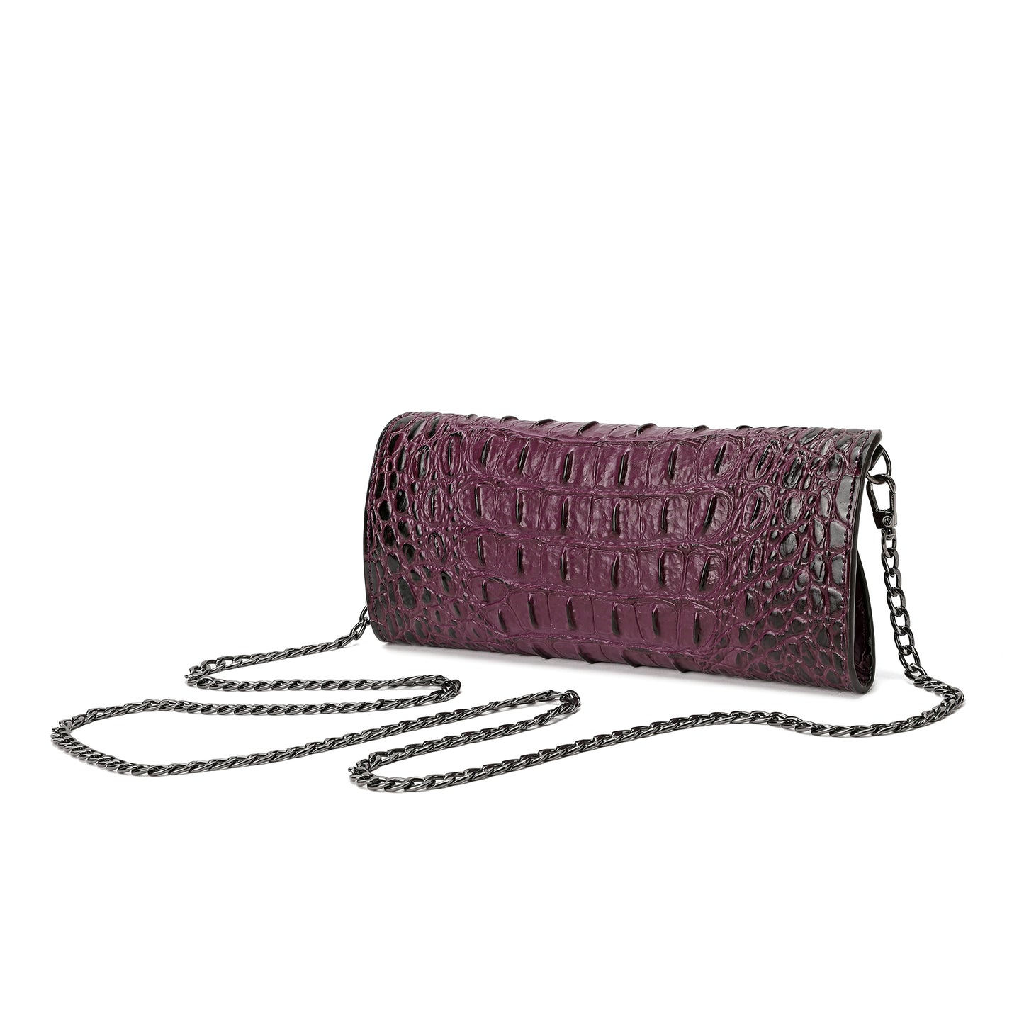 Tiffany & Fred Alligator Embossed Leather Wallet/ Clutch