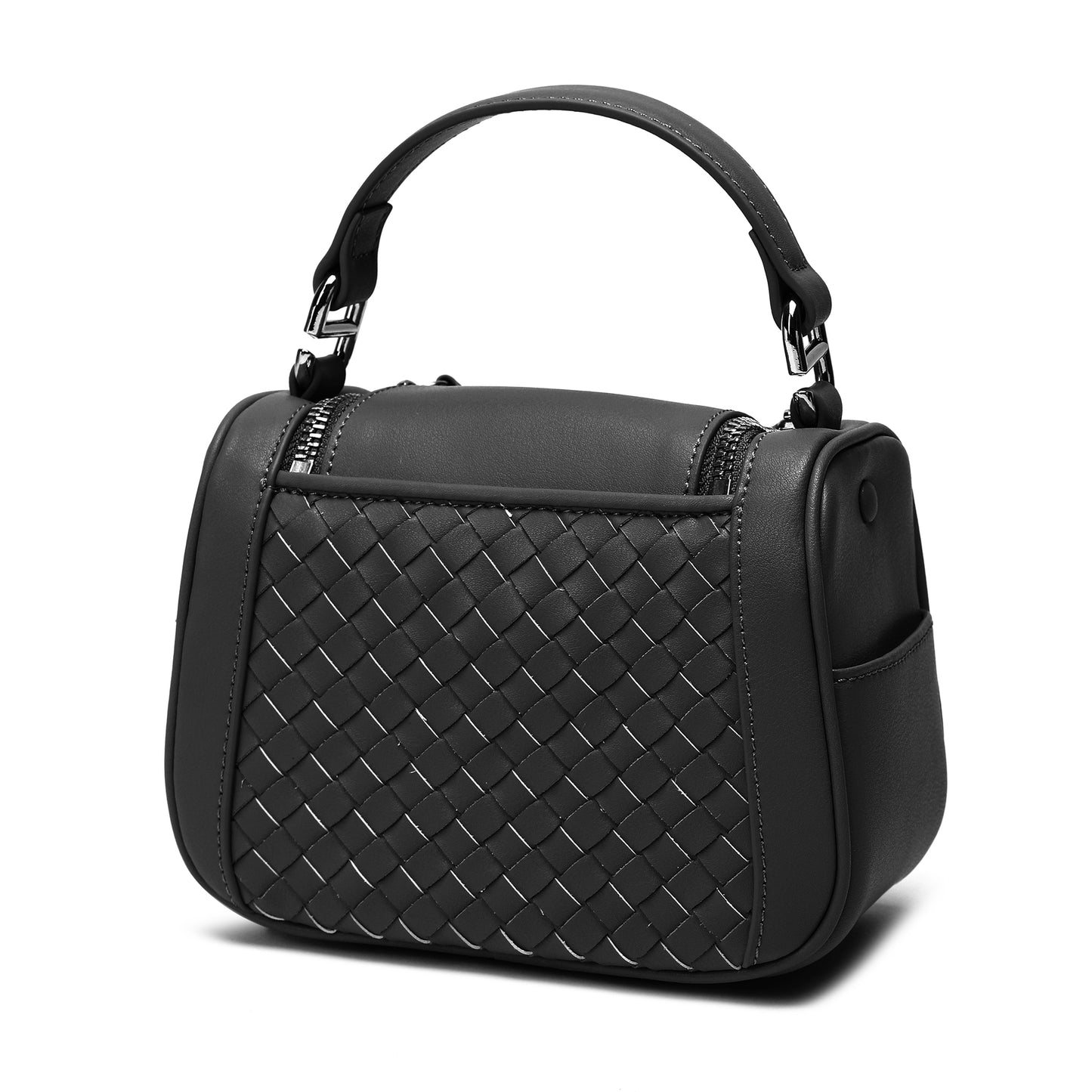 Woven Leather Crossbody/ Shoulder Bag