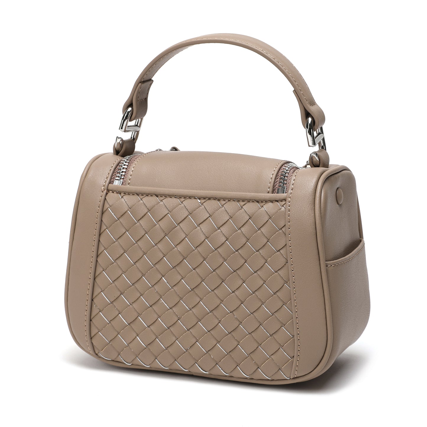 Woven Leather Crossbody/ Shoulder Bag