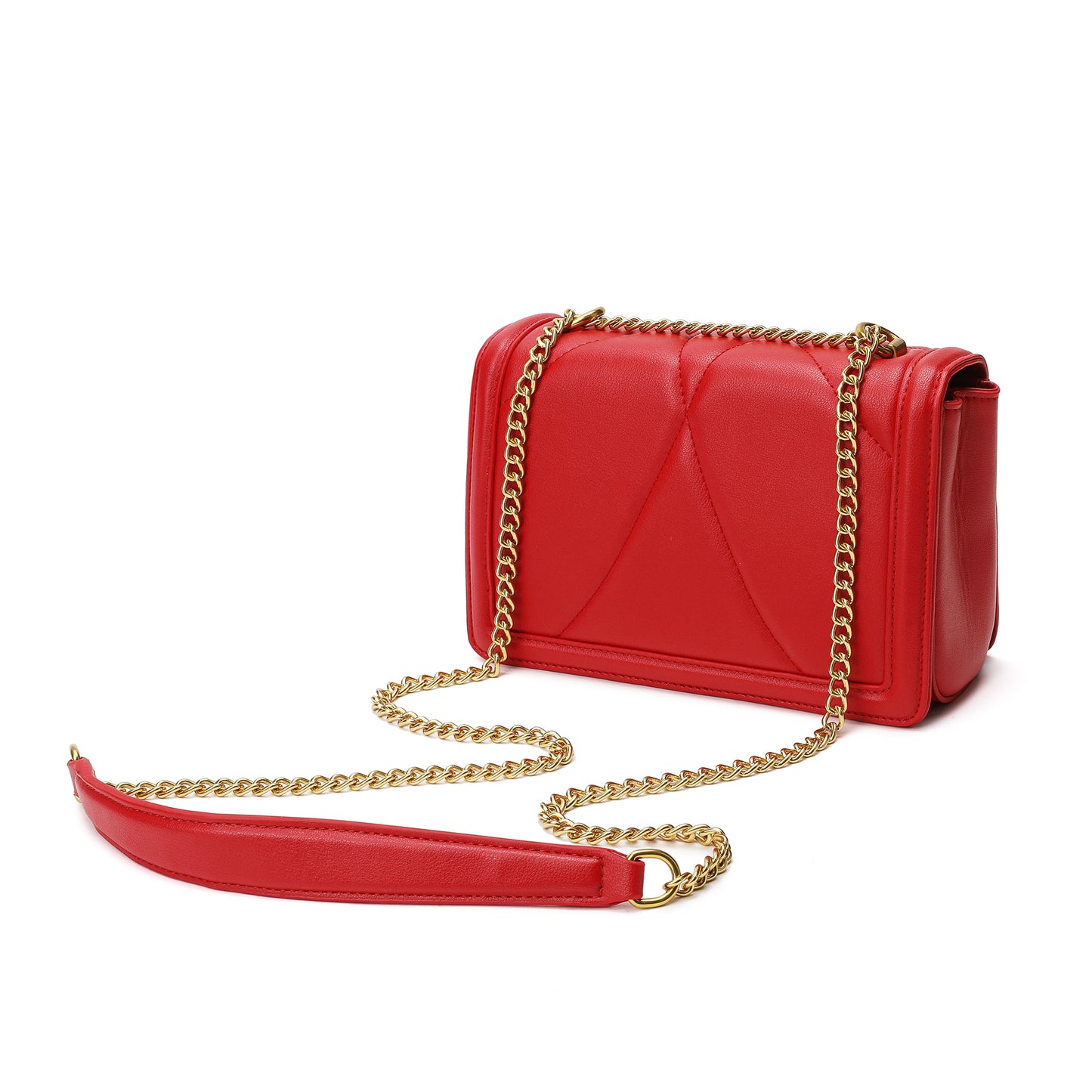 Tiffany & Fred Quilted Sheepskin Heart Shaped Hardware